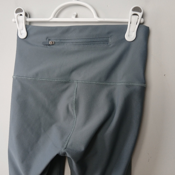 Lululemon Zoned In Tight *27" Color Blue Charcoal Size 4 Style Number: W5BBNS - Picture 6 of 16